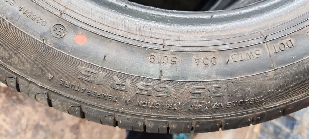 Sprzedam opony letnie 185x65x15