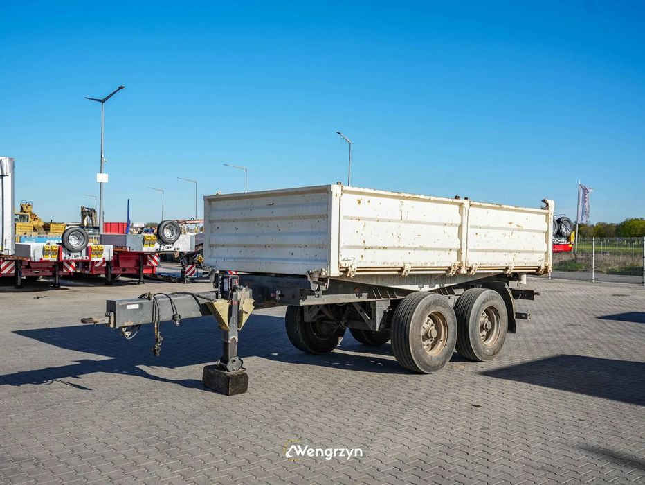Fliegl Tsk180 | Przyczepa Z Trzystronnym Kiprem  W Dobrym Stanie,