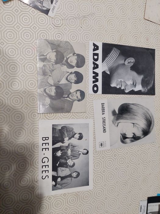 Postais promocionais Barbra Streisand  adamo  Animals