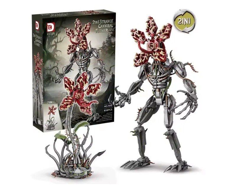 Великий конструктор Демогоргон Stranger Things LEGO стиль