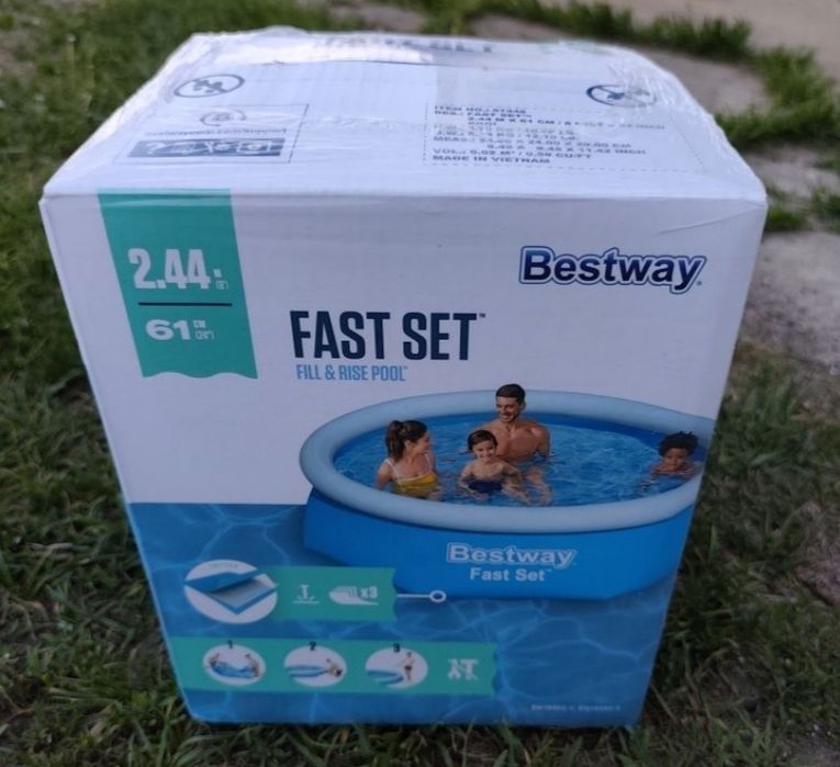 Basen rozporowy bestway 2.44m ×61cm