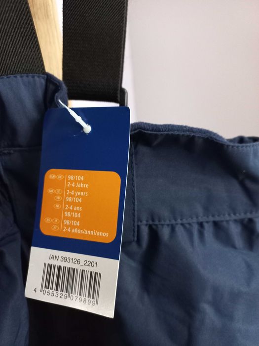 Spodnie narciarskie dziecięce rozm. 98/104