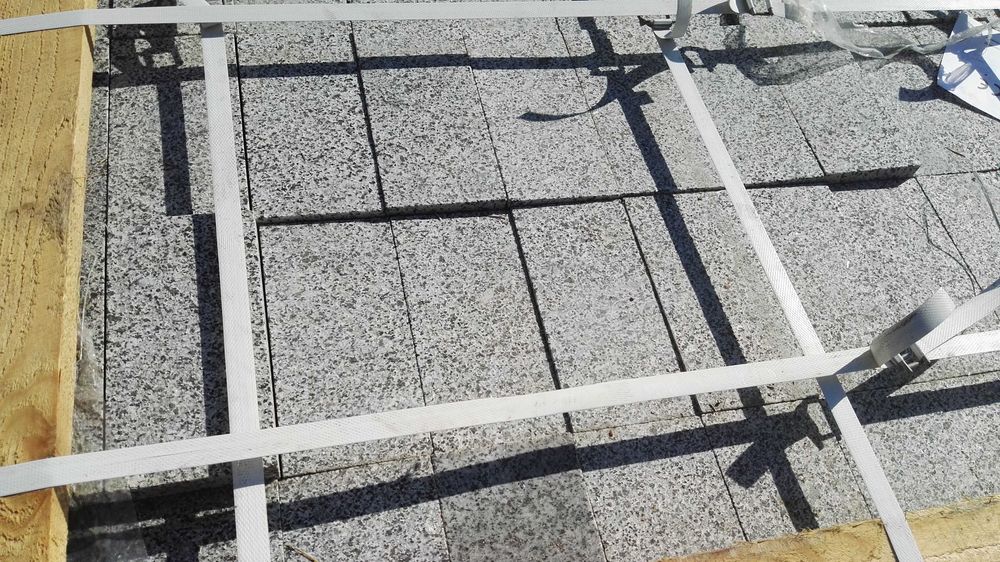 Promocja! Kostka brukowa Granitowa cięta Jasno Szara na podjazd!
