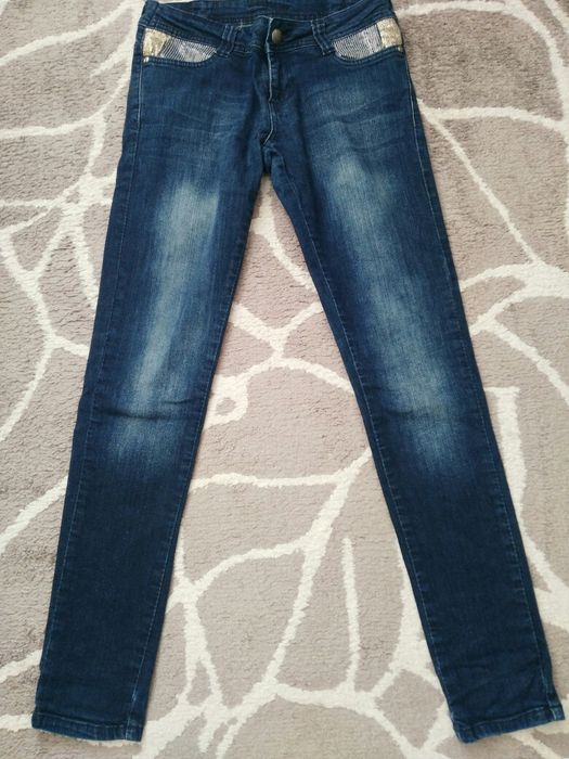 Spodnie jeansy rurki F&F roz. 36 S