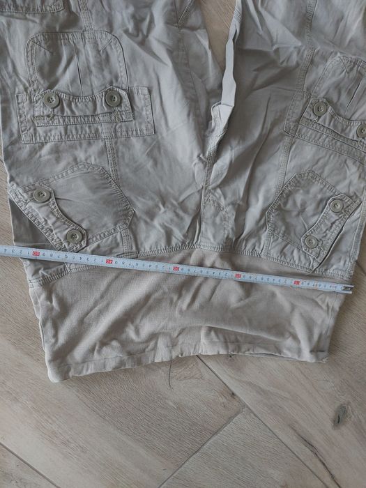 Spodnie ciążowe beżowe