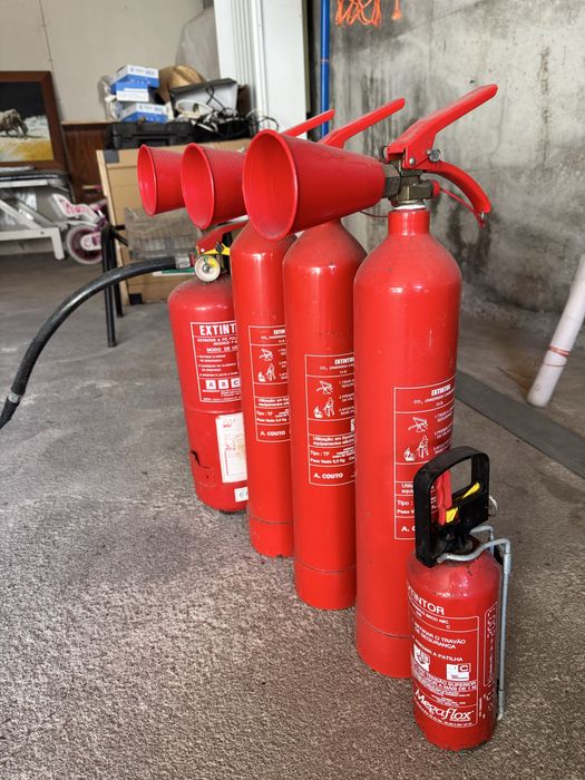 Extintores 5 vários tamanhos