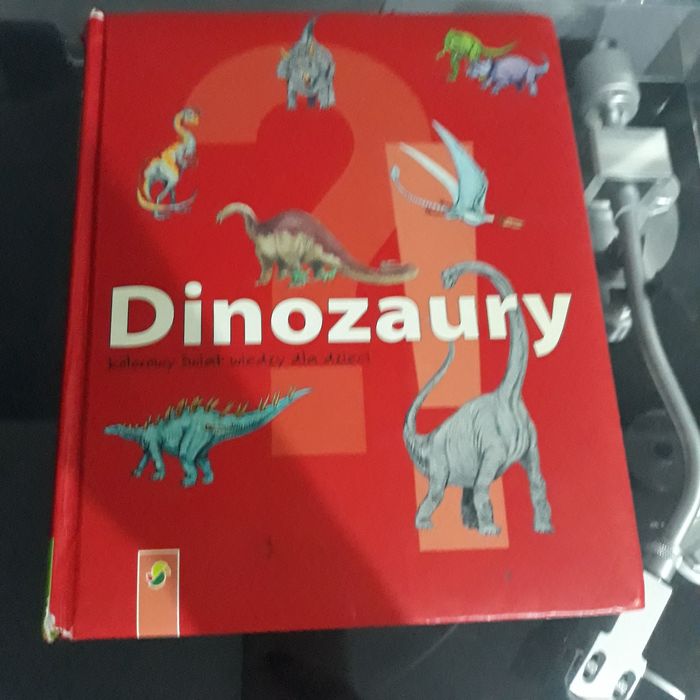 2 książki dla dzieci DINOZAURY