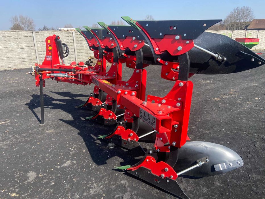 Pług obrotowy EURO-MASZ – NOWY, gwarancja, transport | kołek / resor