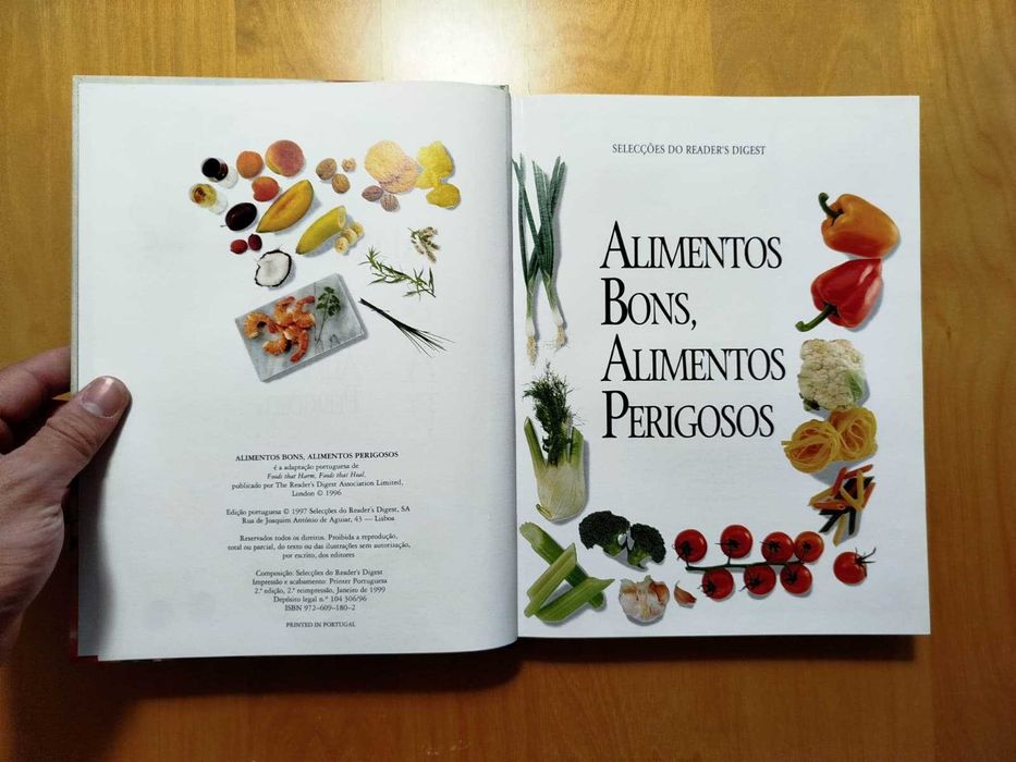 Livro Alimentos Bons, Alimentos Perigosos, Reader's Digest