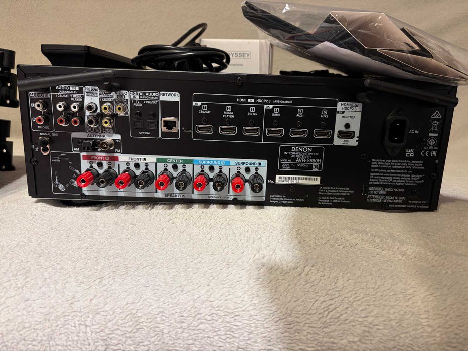 Amplituner Denon AVR-S660H