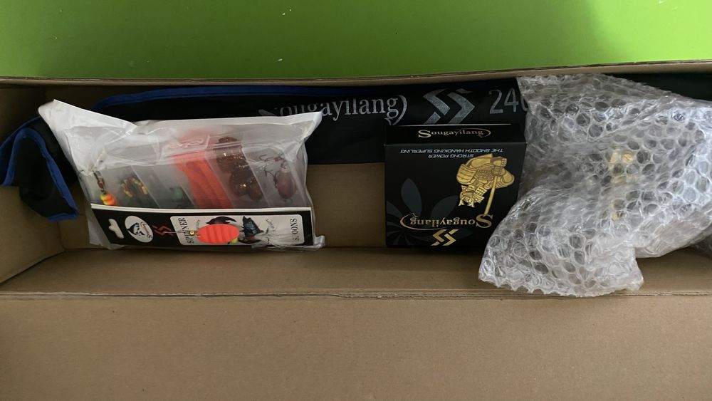 Kit de pesca.