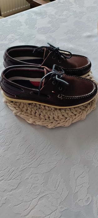 Półbuty skórzane Tommy Hilfiger