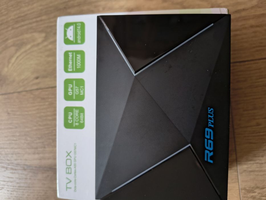 Smart box tv android 14 R69 plus