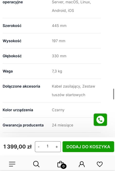 Drukarka canon pixma g4511