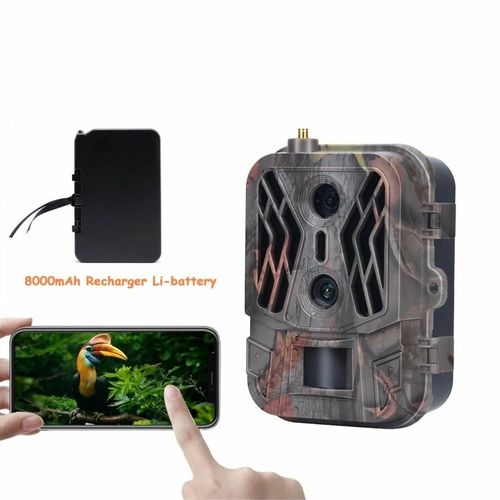 Fotopułapka HC 950 Pro + AKUMULATOR podgląd na żywo DWA OBIEKTYWY