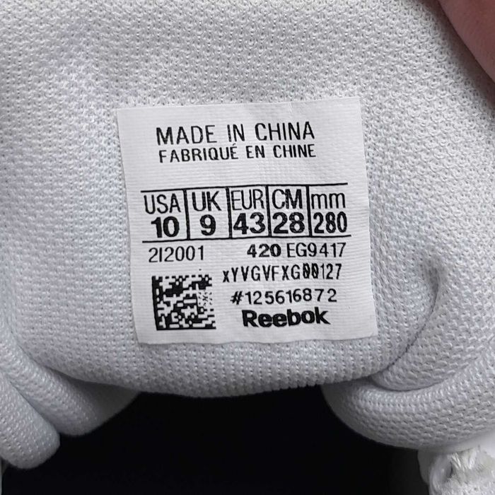 РОЗПРОДАЖ! Чоловічі кросівки Reebok Classic Leather. Оригінал. Розмір 43 - 28 см