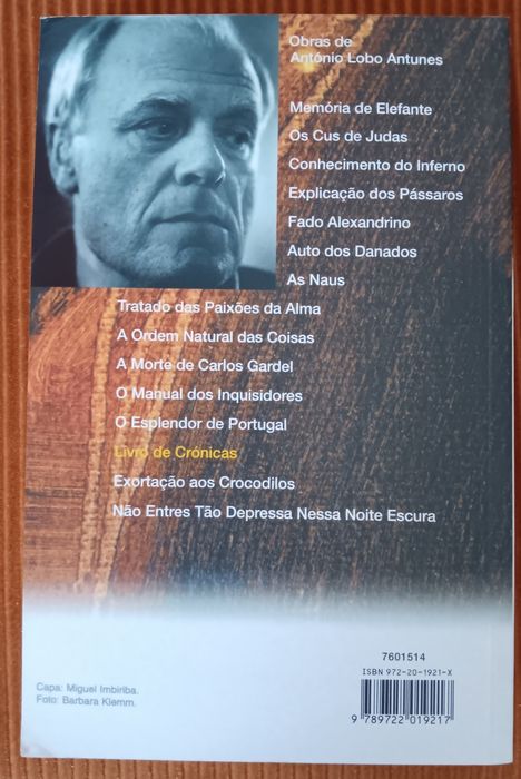 Livro de Crónicas - António Lobo Antunes