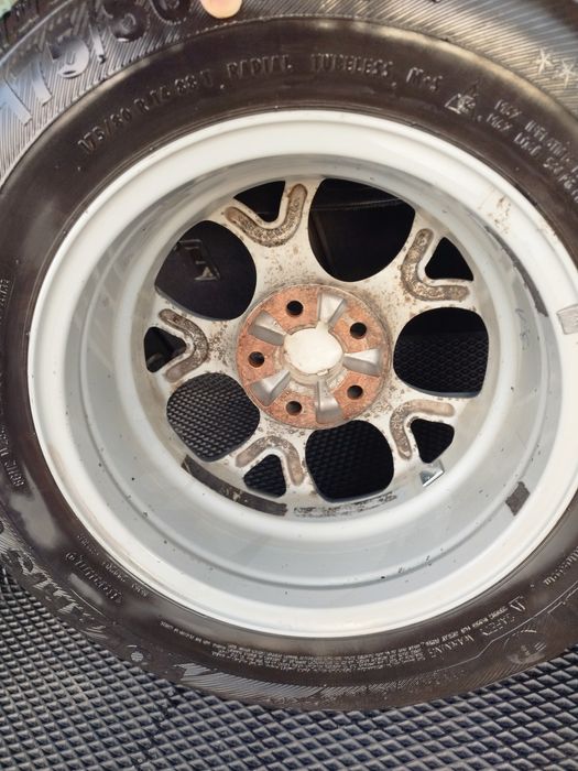 Продам або обмін.Диск 5/100 r14,Резина 175/80 14.1 шт.