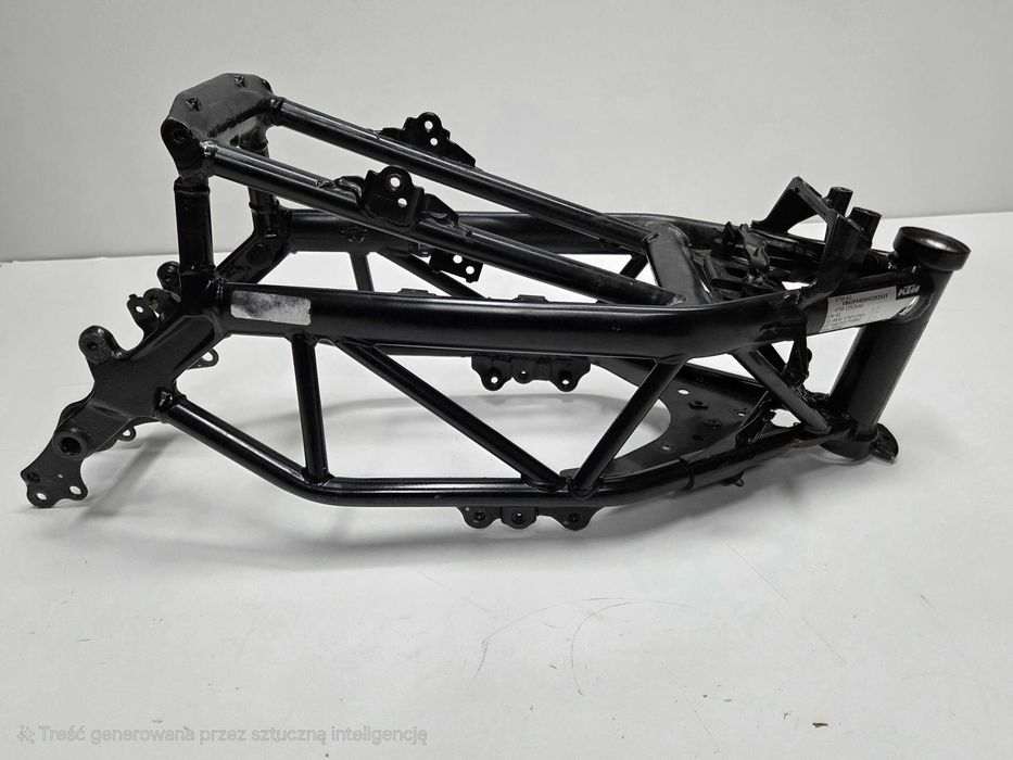 Rama + papiery dokumenty KTM Duke 125 rok 2017+