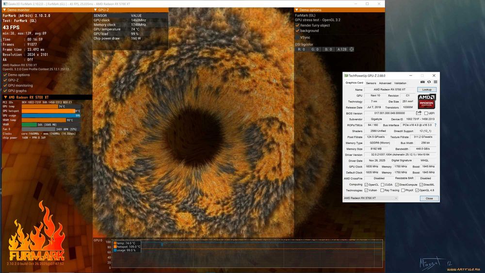 Продам видеокарту Gigabyte RX5700 XT Gaming OC