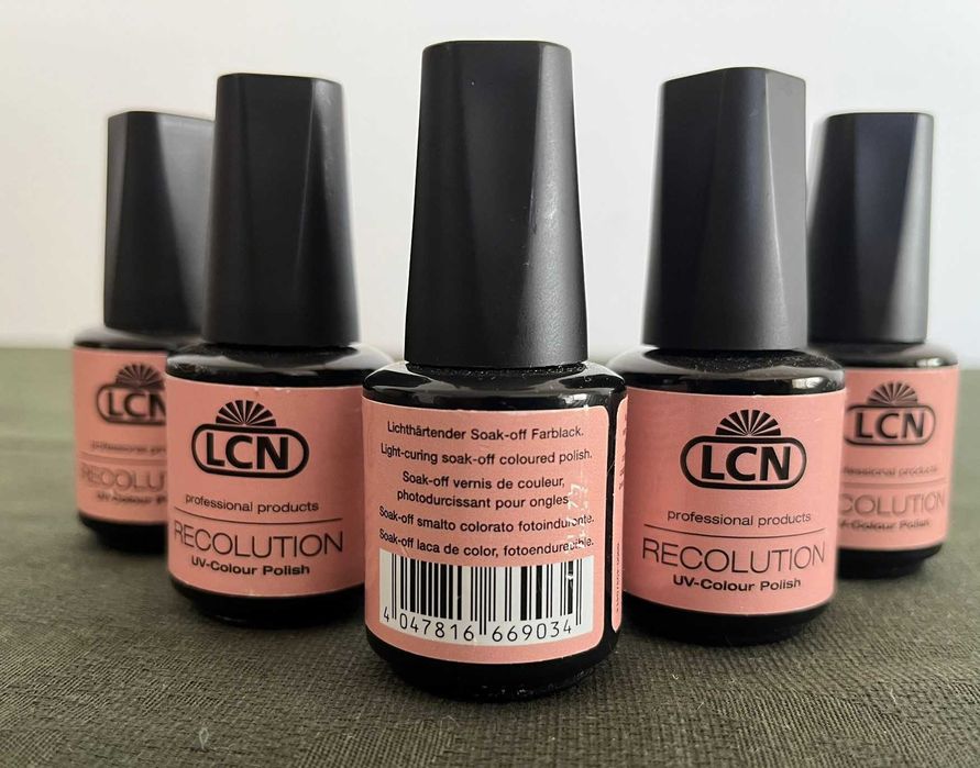 Verniz Gel Unhas "LCN" Recolution (Pink)