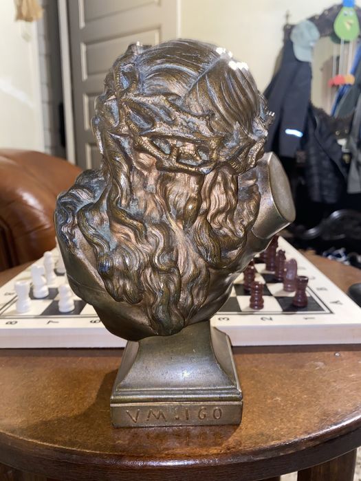 Raro Busto "Ecce Homo" em Bronze Maciço - Numerado (20cm)