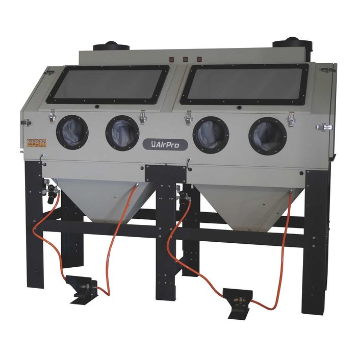 Tanque Duplo de Decapagem c/880 Lts c/luz interior e aspirador  JR19