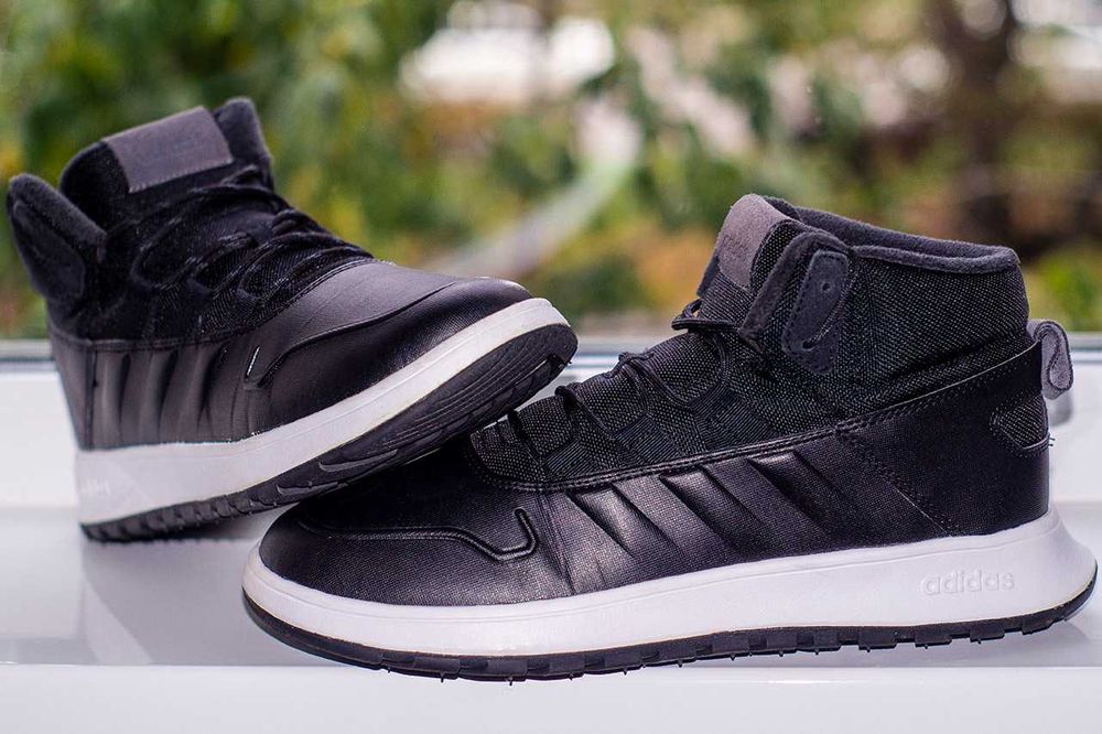 Кросівки зимові Adidas Fusion Storm Ms EE9709 Black/White 44 р оригінал