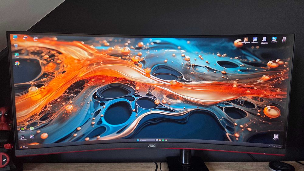 Monitor gamingowy 34 cale, AOC CU34G2X