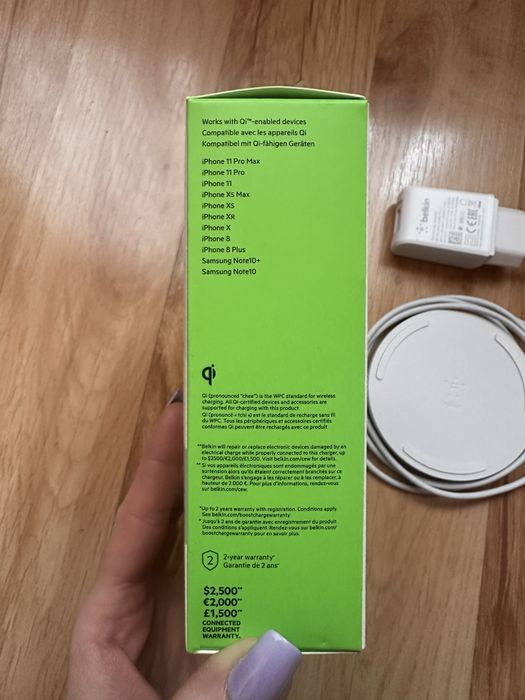 Ładowarka indukcyjna Belkin 10W biała
