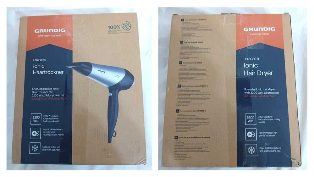 Grundig Haartrockner secador de cabelo (302)
