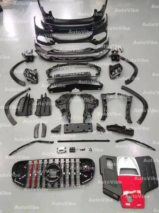 Обвес мерседес обвіс бампер mercedes gls x167 brabus body kit брабус
