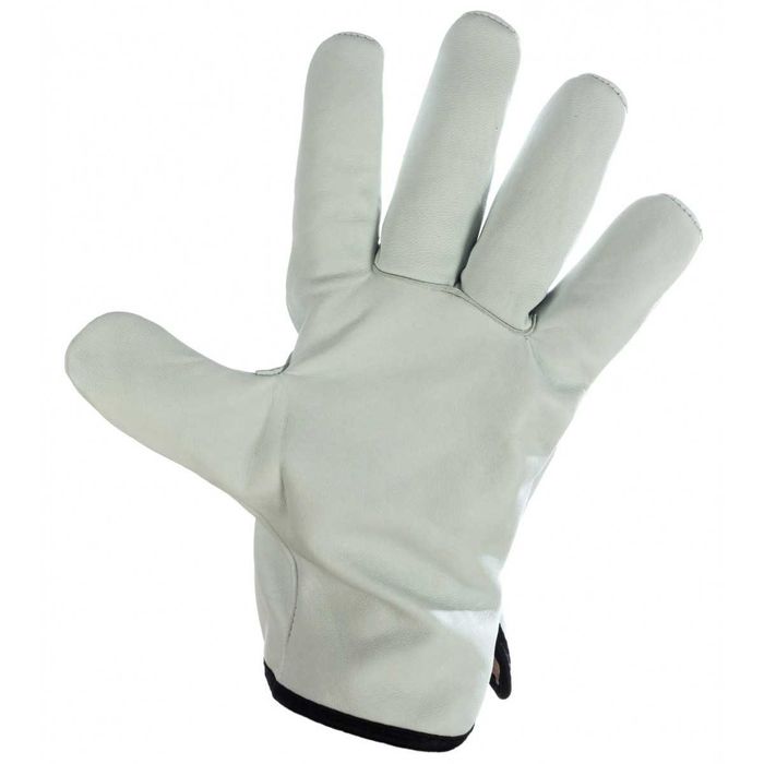 Rękawice skórzane ochronne robocze L