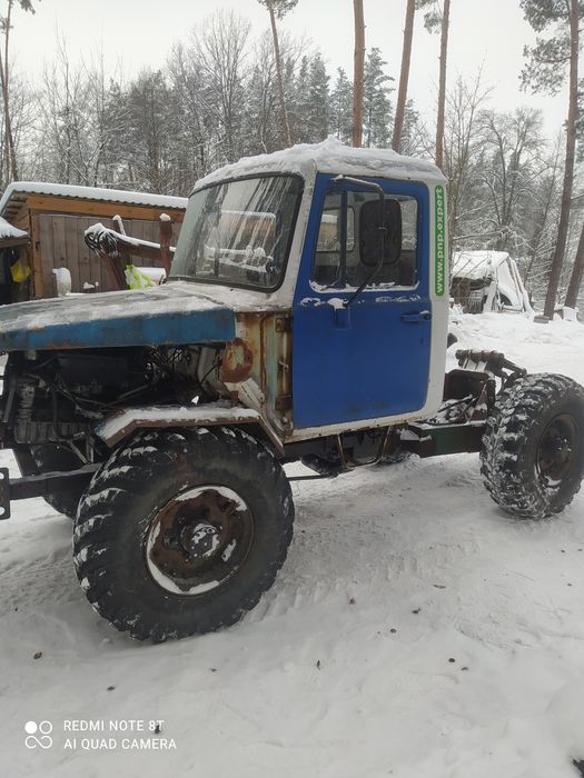 Трактор переломка. Мерседес.