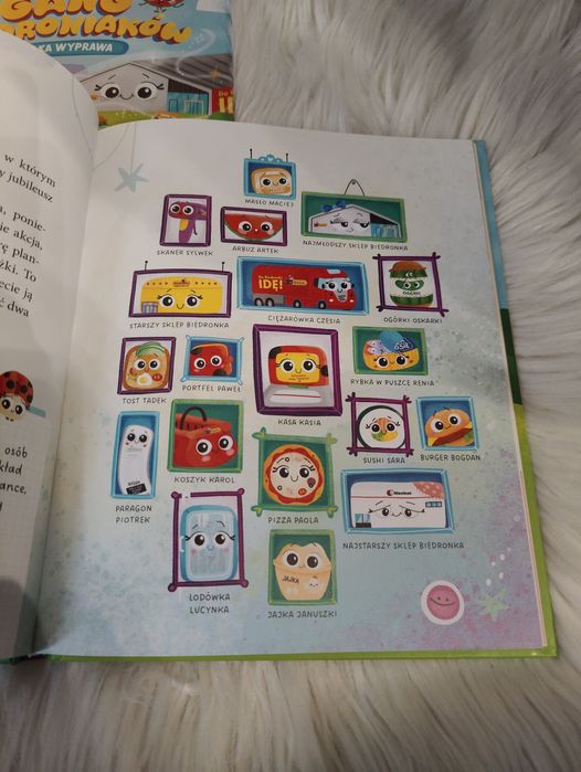 Książka i gra planszowa Gang Biedroniaków nowa okazja