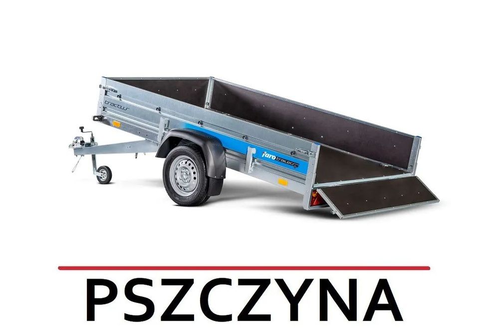 Faro TRACTUS MULTI+ 750kg 220x125x35 UCHYLNA WZMOCNIONE BURTY PRZYCZEPA NOWA!  Idealna do przewozu quada, kosiarki; Uniwersalna; Mocna konstrukcja!