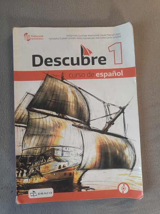 podrecznik j. hiszpanski Descubre 1, 1 klasa technikum/liceum