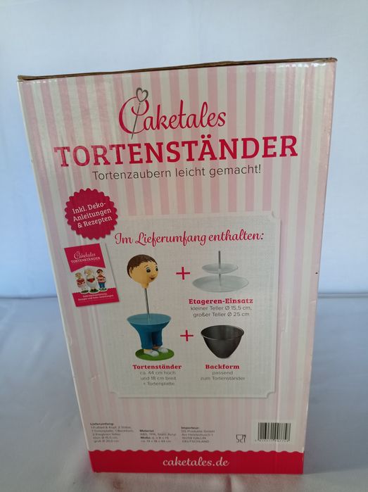 Stojak chłopczyk na tort, ciasto, owoce, słodkości na imprezy