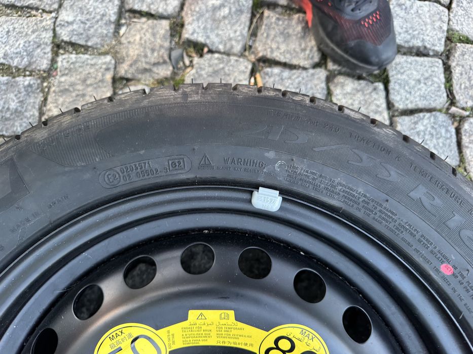 Koło Dojazdowe Dojazdówka Ford Mondeo IV mk4 Hatchback cały komplet