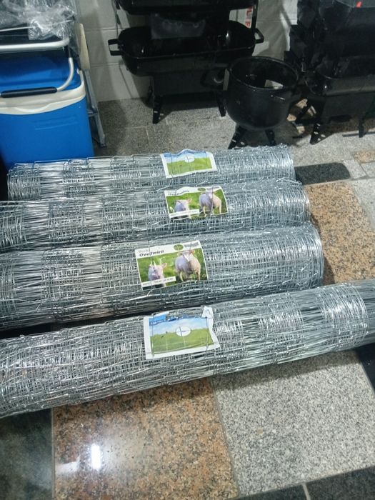 Rede ovelheira ligeira zincada