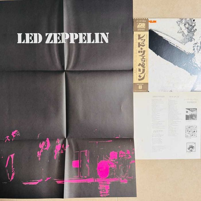 Led Zeppelin	Led Zeppelin	EX++/EX	Japan Obi LP	1976	Atlatnic	P-10105A