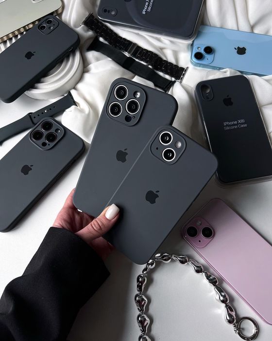 Чохол на Айфон 11 та інші, чехол full silicone case iphone про макс