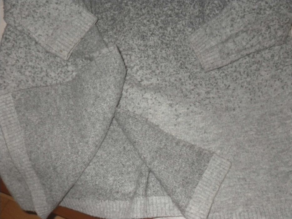 Mohito kardigan płaszczyk w odcieniach szarości r XL- uniwersalny