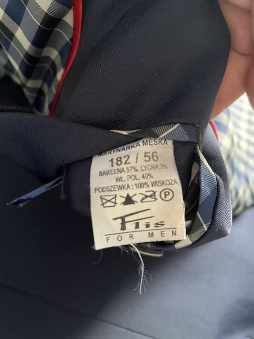 Marynarka sportowa w kolorze granatowym