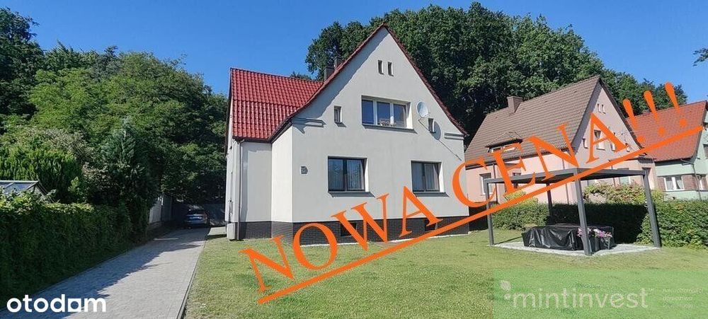 Góra domu z garażem w centrum Goleniowa