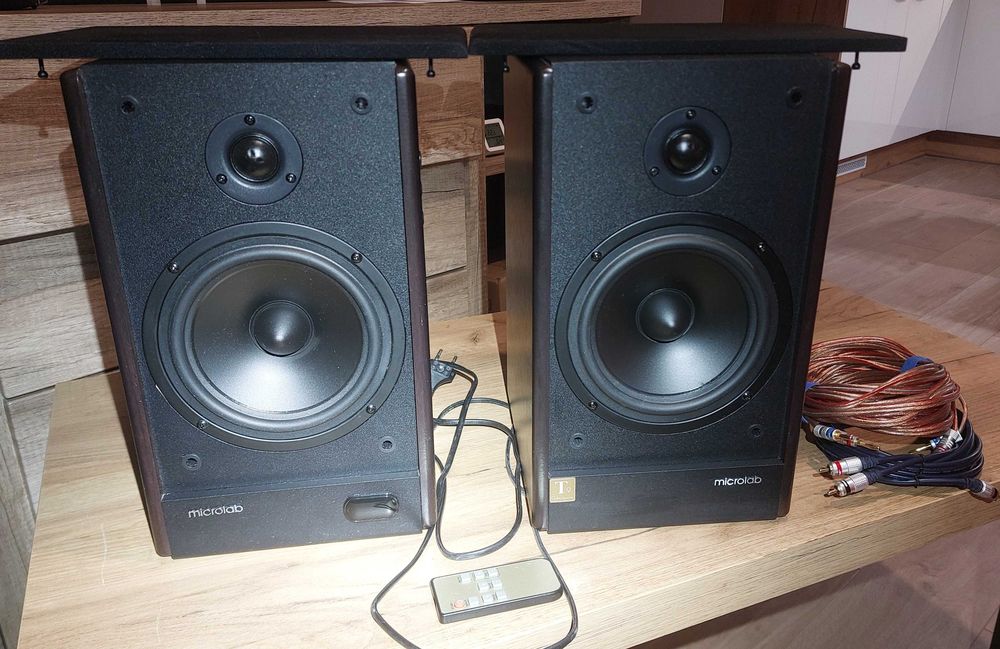 Głośniki Microlab Solo6C 2.0 + okablowanie