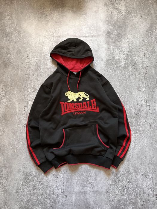 Вінтажне Худі від Lonsdale Casual Big Logo