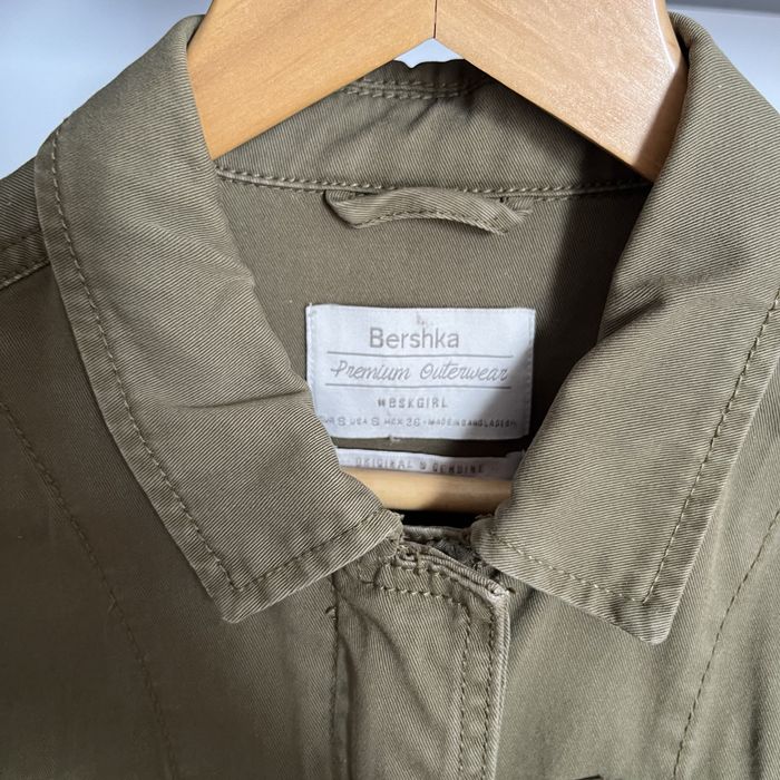 kurtka bershka khaki rozmiar S