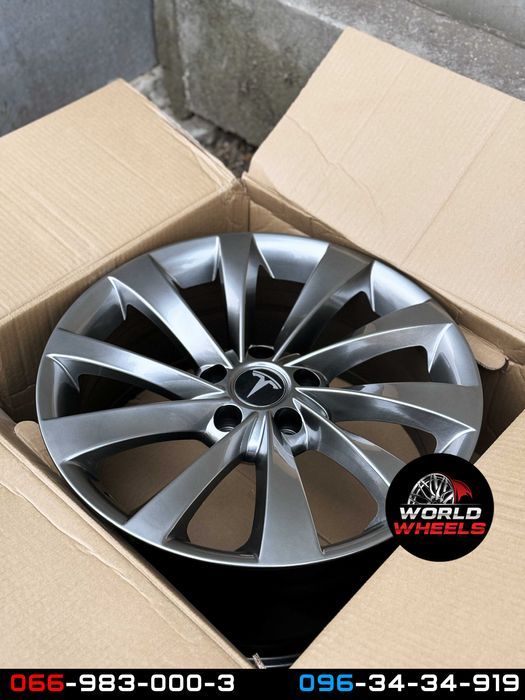Новые Диски R18 5x114.3 Tesla Model 3 Model Y Perfomance