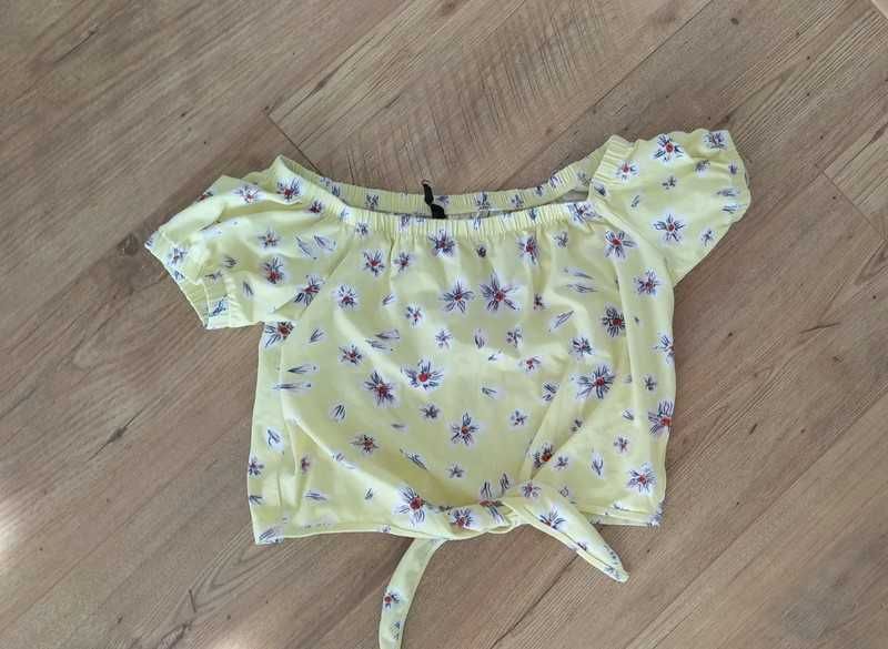 letnia bluzeczka w kwiatki